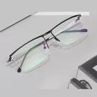 Очки YIMARUILI в деловой полуоправе, мужские ультралегкие модные очки в оправе для близорукости, оптические очки по рецепту P8827