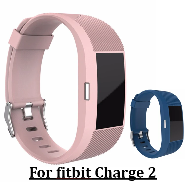 Высококачественный Браслет Samrtwatch для часов fitbit Charge 2 силиконовый ремешок с