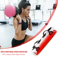 fitness equipment bodybuilding gym water bag fitness aqua sandbag muscle training exercise workout safety working out ornaments