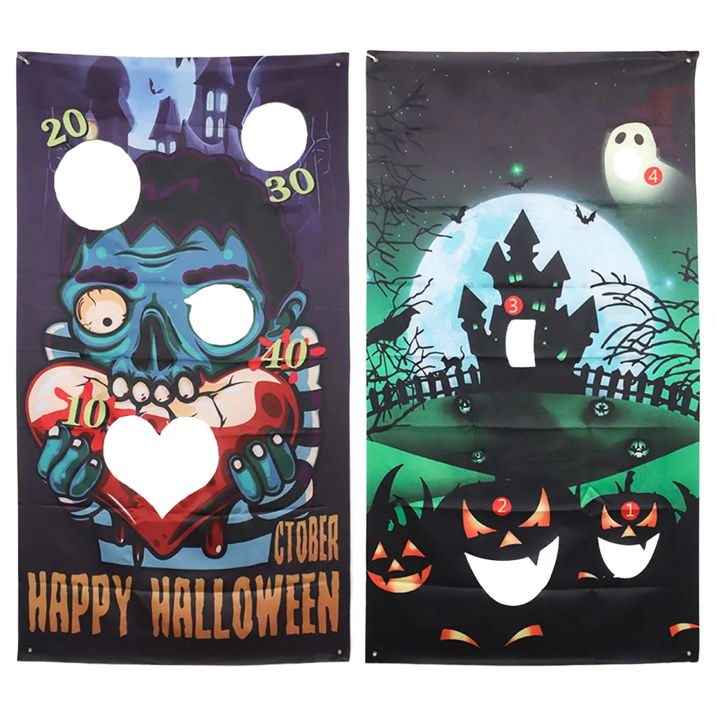 Забавный игровой баннер с 3 пакетами и веревкой для детей взрослых товары улицы