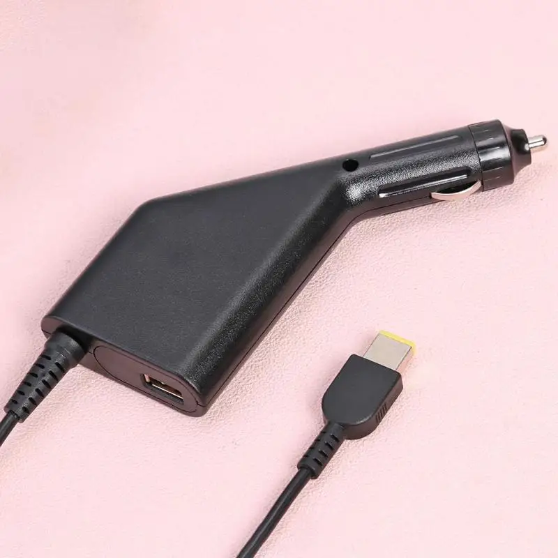 Универсальное автомобильное зарядное устройство для ноутбука 90 Вт 20 в А адаптер