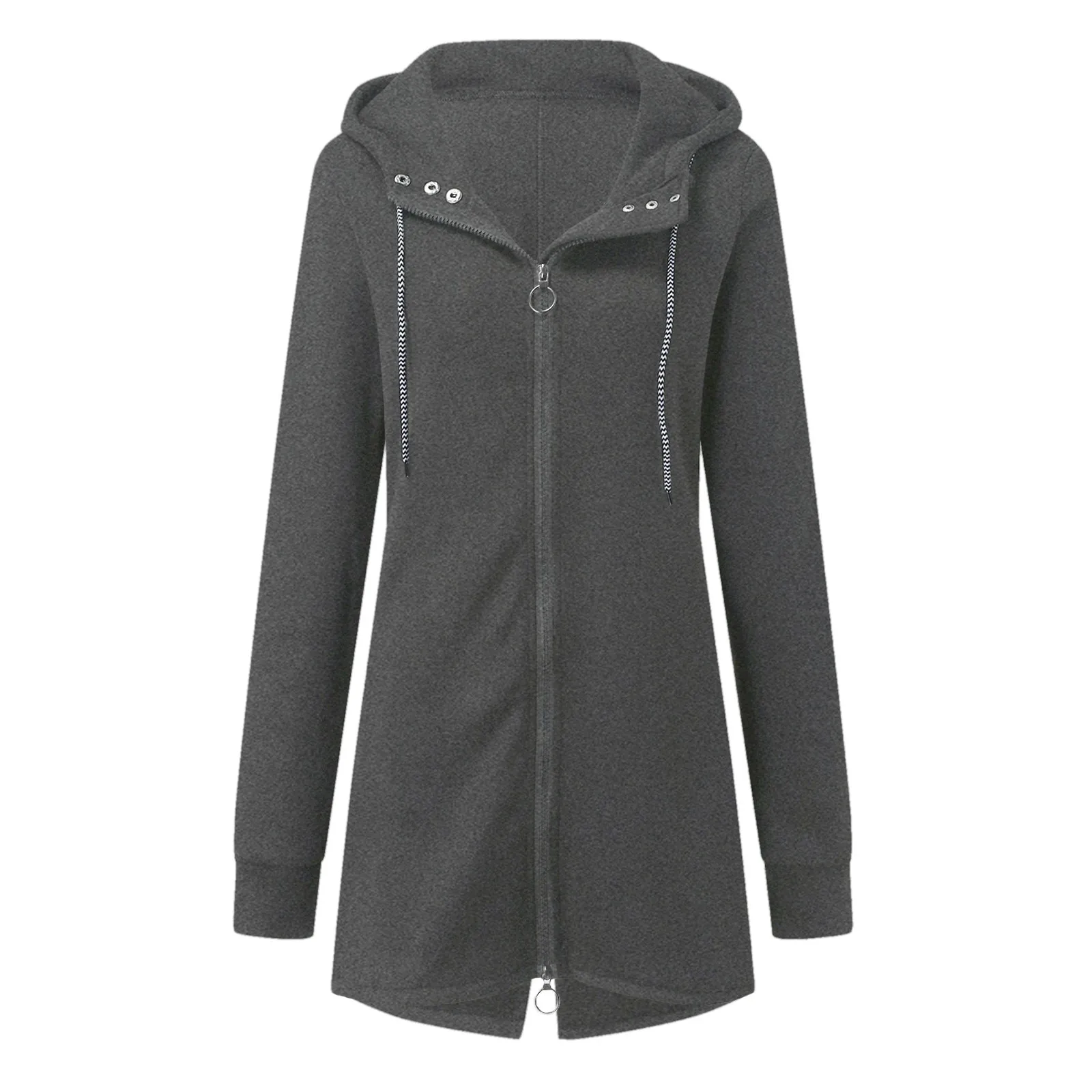 Женская куртка большого размера модная однотонная зеленая Спортивная толстовка