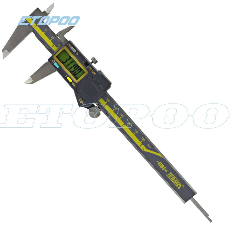 0-150mm 0-150 мм 0-200 мм 0-300 мм TERMA ABS цифровой суппорт IP54 Водонепроницаемый Электронный штангенциркуль микрометр измерительный прибор - Цвет: 0-150mm