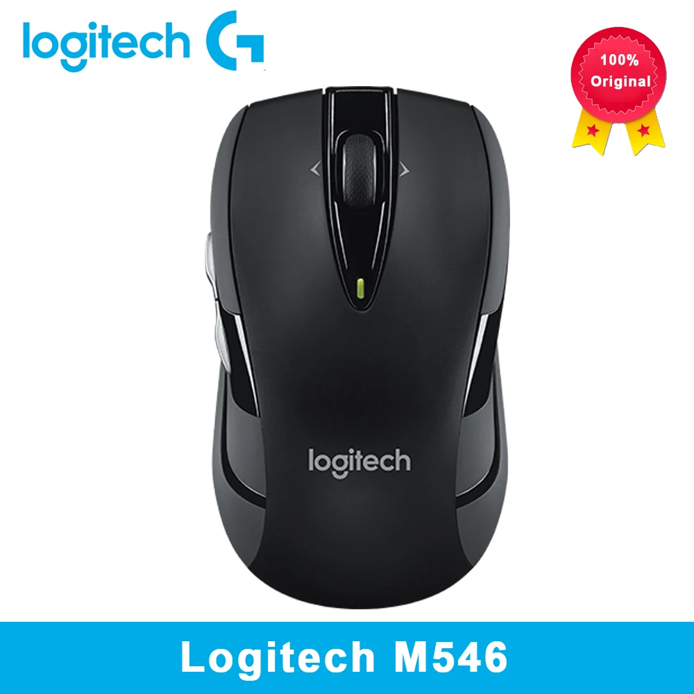 Мышь Logitech M546 Беспроводная оптическая 2 4 ГГц 1000 DPI | Компьютеры и офис