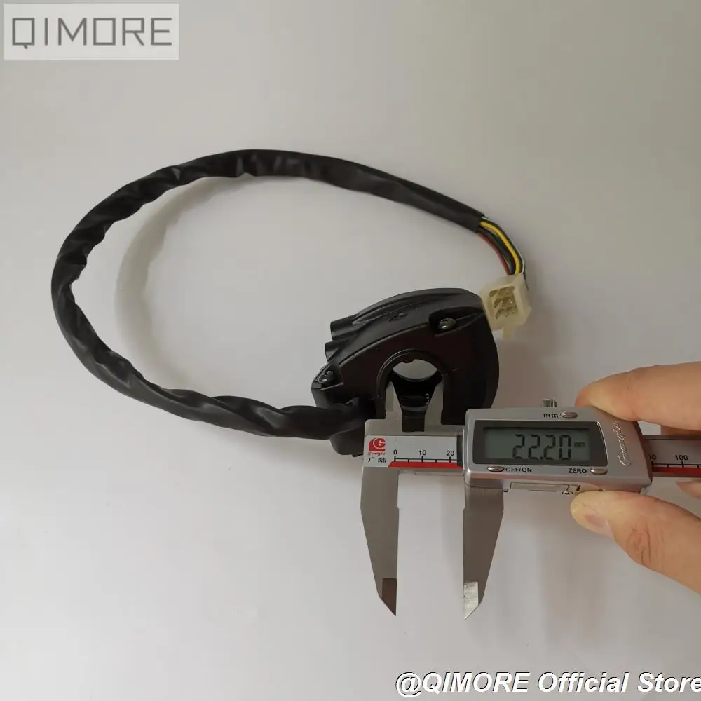 9 контактный переключатель управления на руль для мопеда и скутера GY6 B08 солнечный