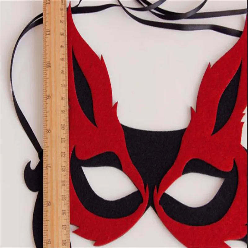 2020 Карнавальная маска Европейская и американская мода войлочная Cos демона лисы