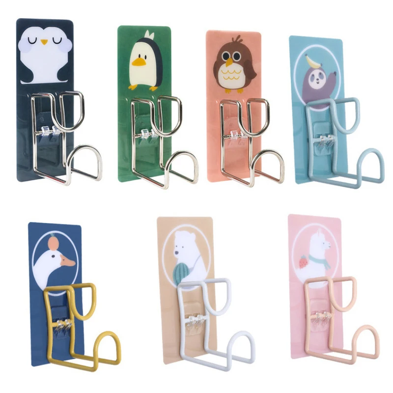 

1PC Basin Hanger Multifunction Punch-Free Stainless Steel Cartoon Washbasin Holder Hook For Home Kitchen Bathroom Storage Tools