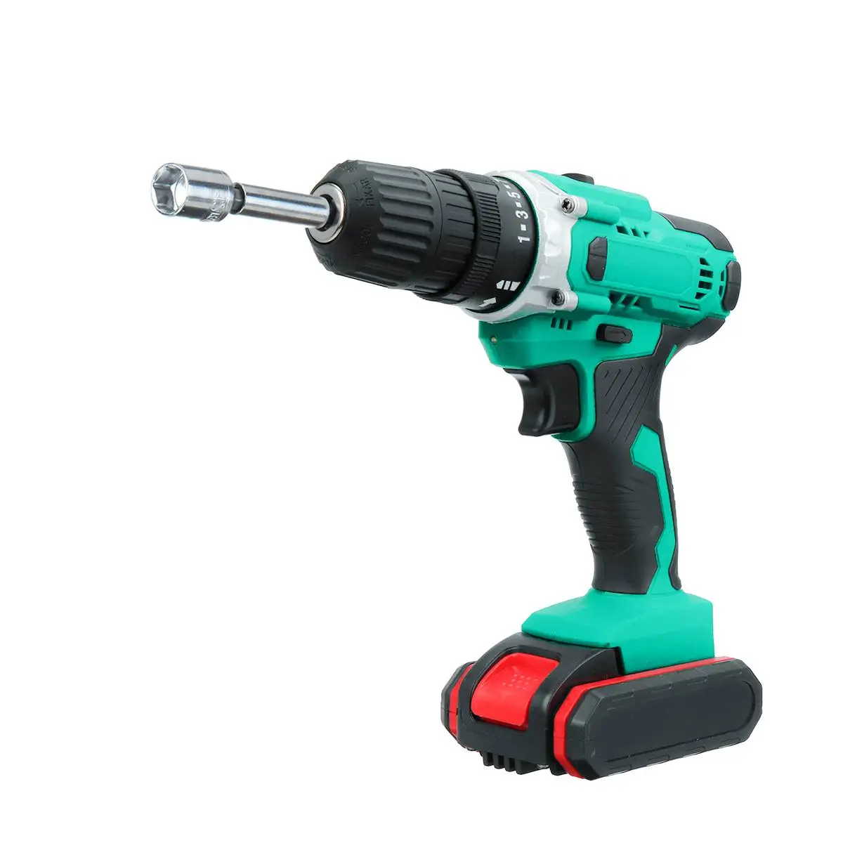 

48VF Electric Drill Impact Drill Cordless Screwdriver Lithium Battery Cordless Drill Wrench Wireless Electric Drill Set For Home