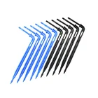 Стрелка для орошения сада, капельная стрелка, капельный излучатель, 35 шланг, 18 дюйма, Микросистема капельного орошения, капля воды, сад, 25 шт.