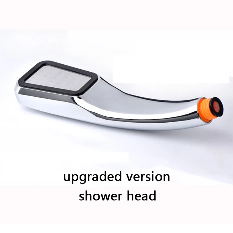 upgraded shower VEHHE насадка для душа высокого давления, фильтр для экономии воды, АБС ХРОМ, мощная насадка, 300 отверстий, панель, аксессуары для ванной комнаты - Цвет: upgraded shower