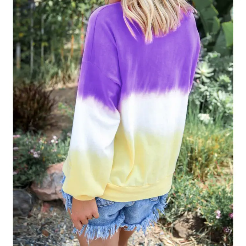 Autumn Women Long Sleeve Hoodie Loose Casual Daily Pullovers Sweatshirts Plus Size 2XL Fashion Fall Clothes