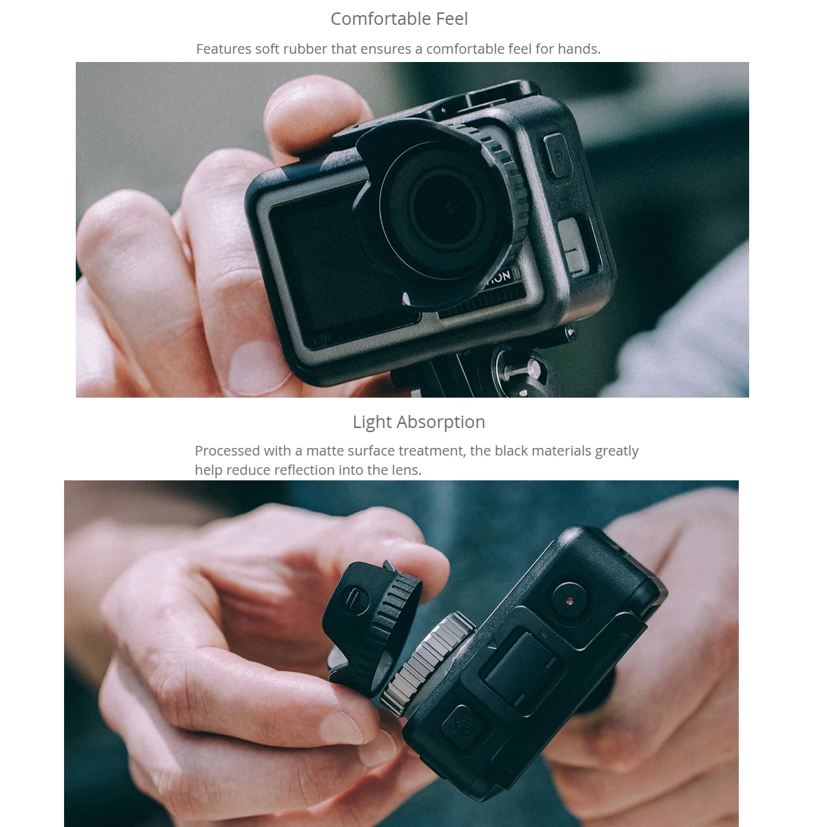 PGYTECH козырек для камеры Защитная крышка бленда объектива совместима с DJI Osmo