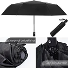 Черный автоматический зонт, Солнцезащитный Зонт с эмблемой и покрытием, зонт для Cadillac Escalade XT4 XT5 XT6 SRX ATS CTS XTS CT6 XLR