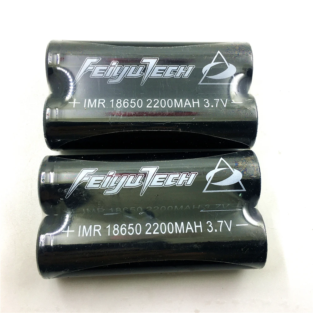 4 шт./лот 18650 2200 мАч литий полимерный аккумулятор для Fy Feiyutech Ak2000 и Ak4000 карданный