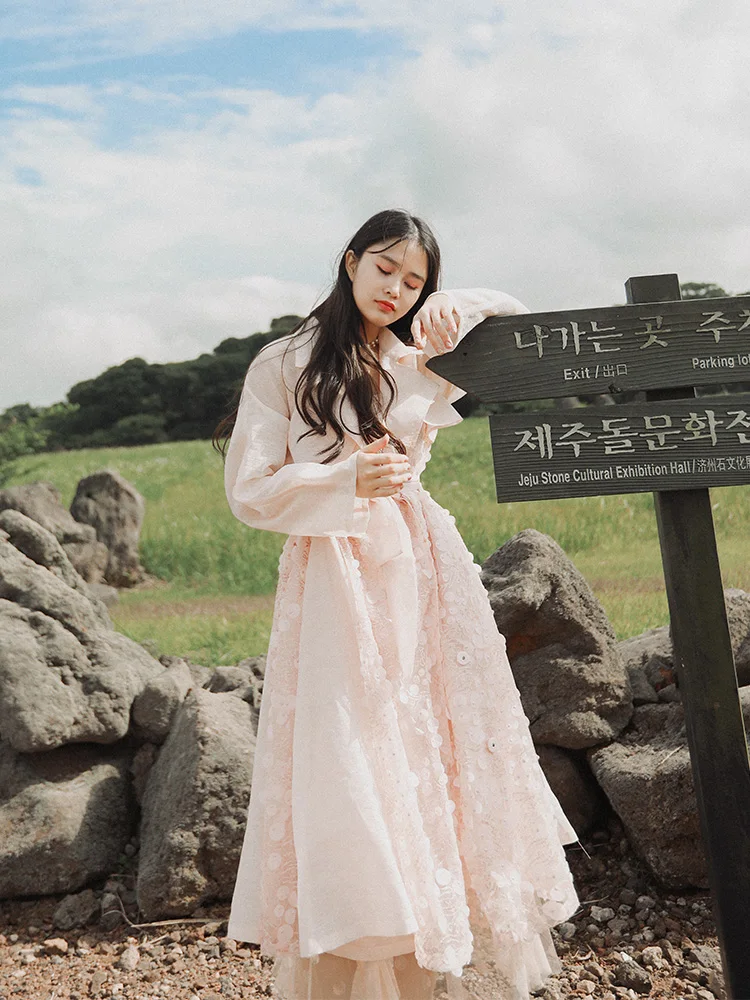 IRINAMS02 коллекция 2019 FW Новое поступление из органзы вышитый Винтажный Длинный