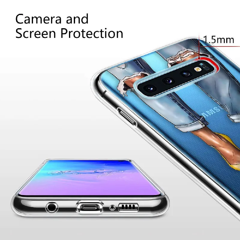 Сексуальные женские Чулочно-носочные изделия Nylons для Samsung Galaxy Note 8 9 10 A7 A8 S8 S9 S10 Plus