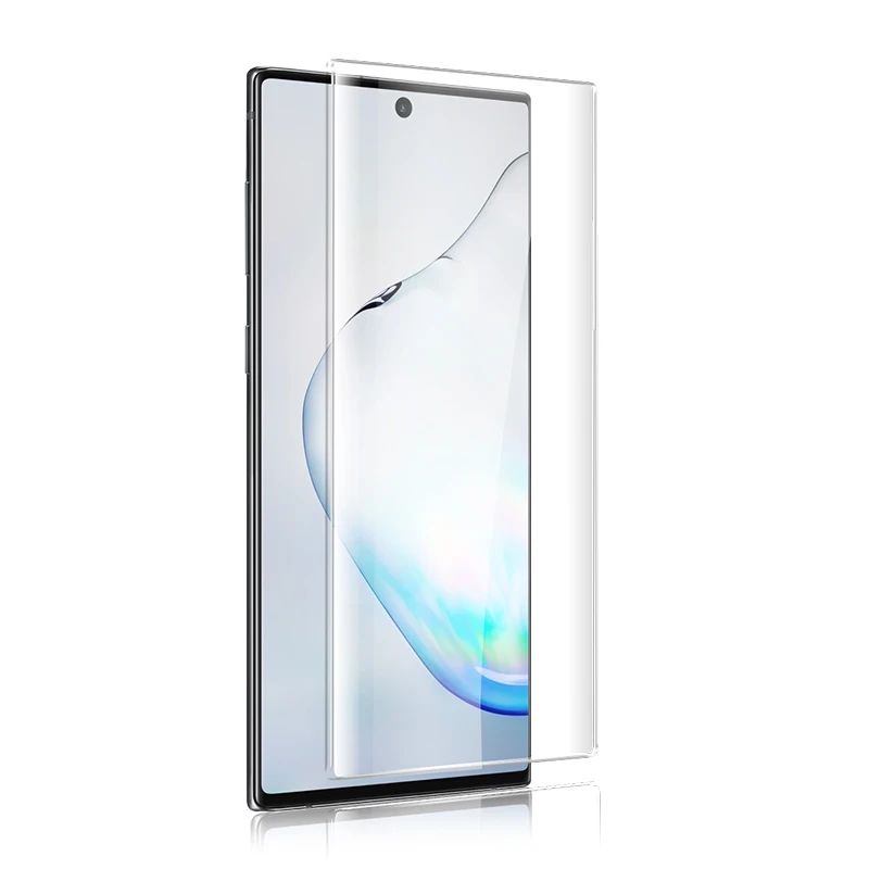 Защитное стекло закаленное УФ-стекло для Samsung Galaxy Note 10 Plus/S20 Ultra/S9/S8/S10 Plus/S10E/S/9/8/10/E/Note