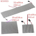 Модуль светодиодной панели WS2812b 8x 88x3 216x16 пикселей с индивидуальной адресацией полноцветный экран светодиодный радиатор цифровой дисплей DIY Boa
