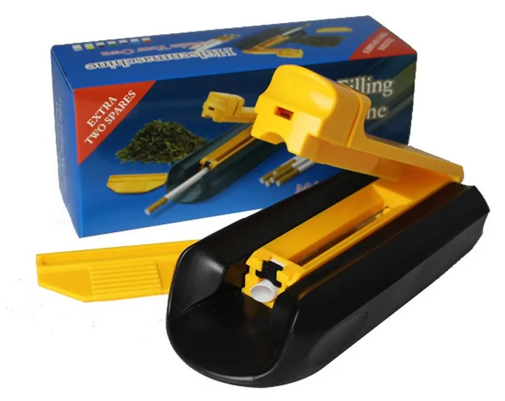 Новый 1 шт. пластиковый роликовый инжектор однотрубный для сигарет машина