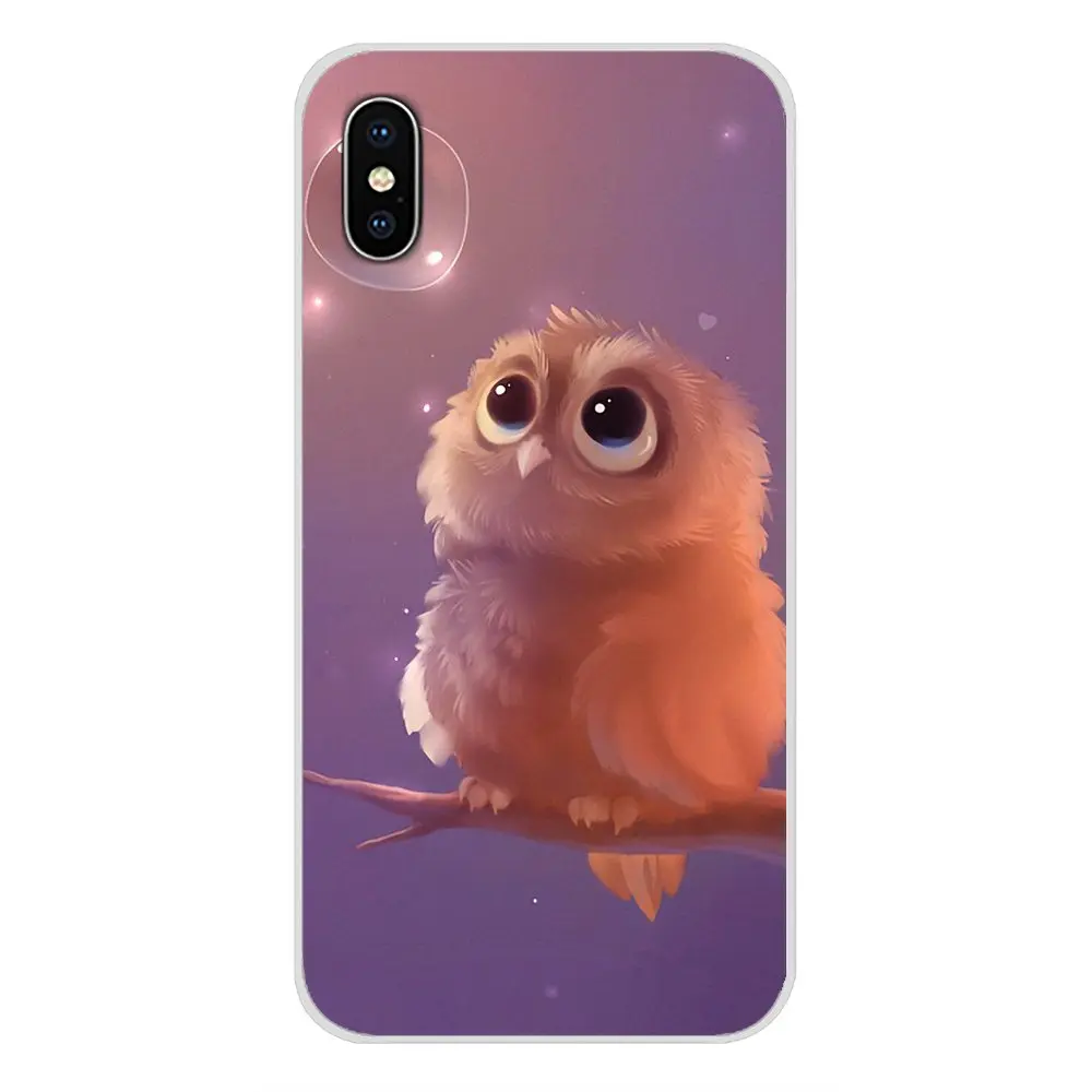 For Samsung Galaxy S3 S4 S5 Mini S6 S7 Edge S8 S9 S10 Lite Plus Note 4 5 8 9 Owl Accessories Phone Cases Covers | Мобильные телефоны