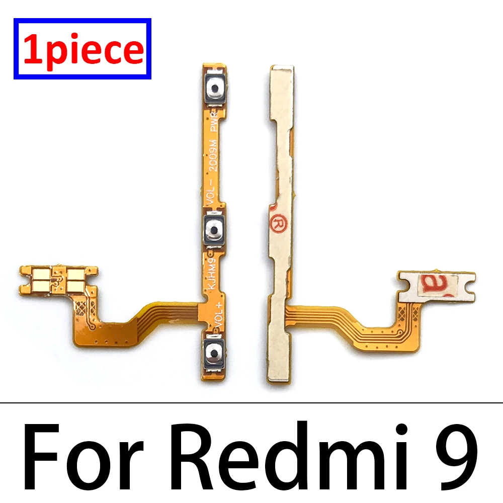 10 шт. кнопка включения/выключения звука гибкий кабель для Xiaomi Redmi 3 3S 4 4X 4A 5A 8 8A 9 9A 5