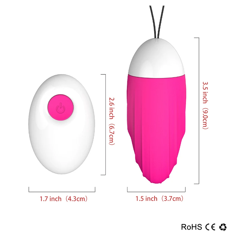 Qise вибрирующее яйцо беспроводной пульт дистанционного управления товары для