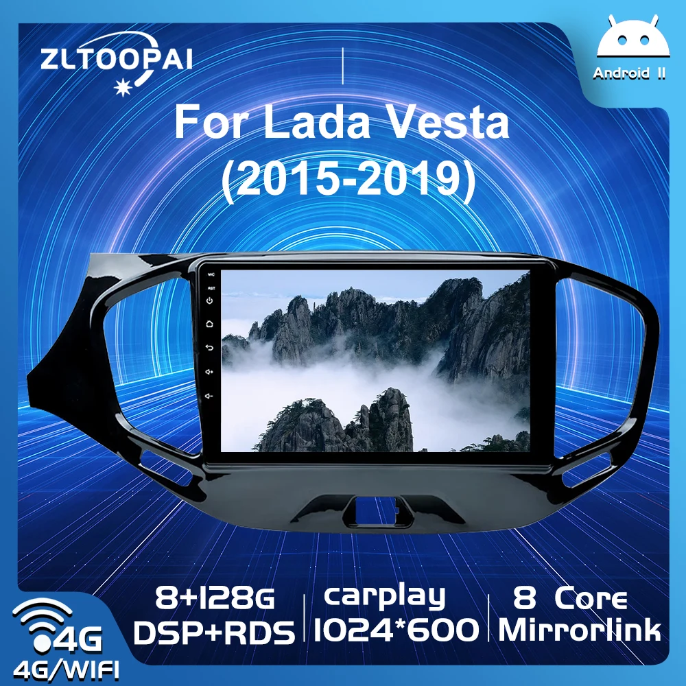 

Zltoopai Android 11 128GB Auto Radio For LADA Vesta Cross Sport Radio 2015-2020 Car Multimedia Player GPS Navigation Head Unit