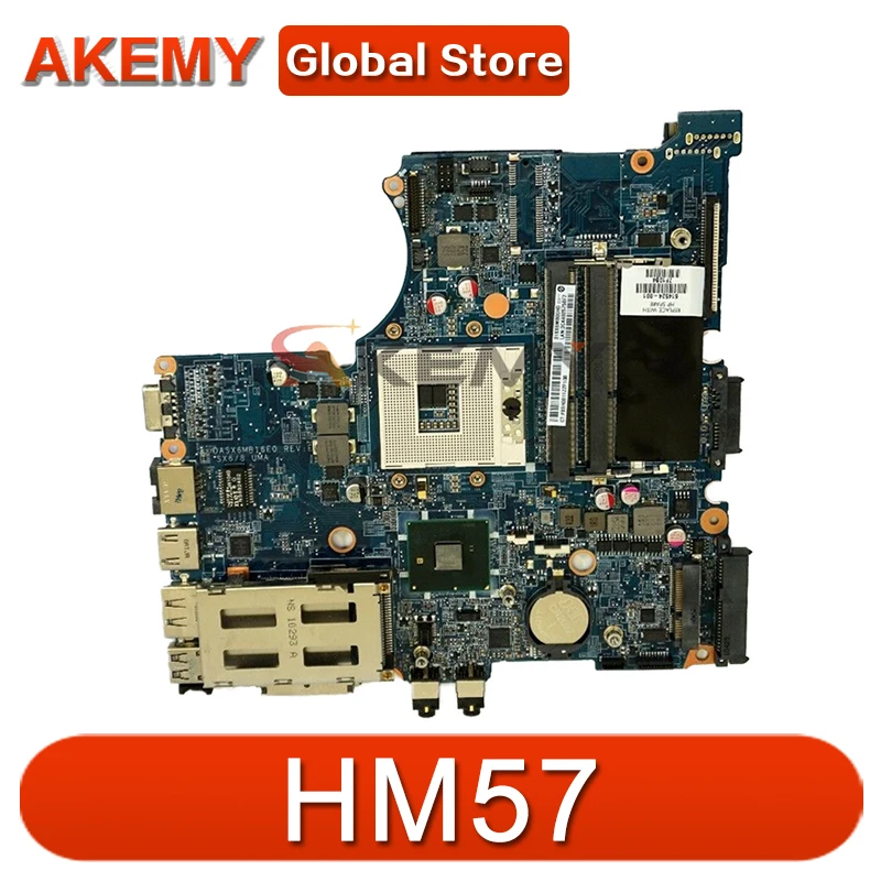 

Материнская плата AKemy для ноутбука HP Probook 4320S 4321S 4420S HM57, материнская плата 599520-001 599520-001 DASX6MB16E0 DDR3