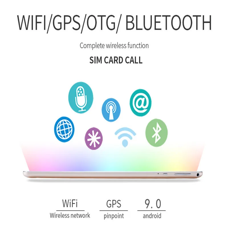 6 ГБ+ 128 Гб 10,1 дюйма 3g/4G LTE планшетный ПК для Android8.0 Восьмиядерный ПК таблетки 1920*1280 Разрешение мощности 8MP 8000 mAh офисный планшет