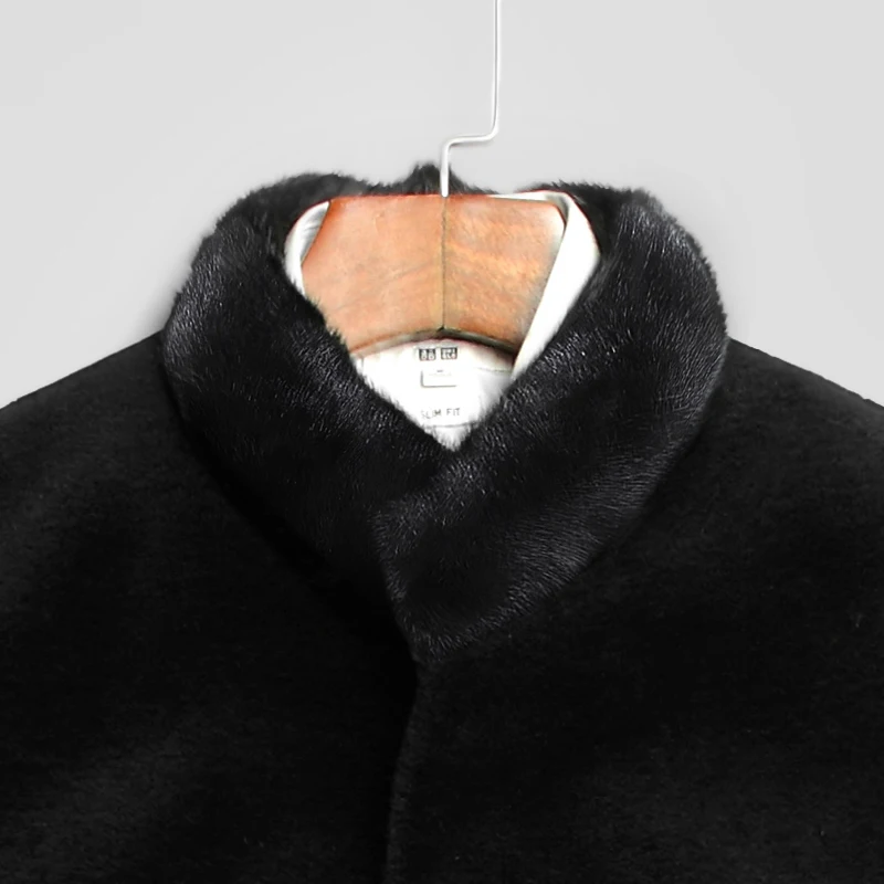 100% шерстяное пальто зимняя мужская куртка из натуральной овчины куртки с