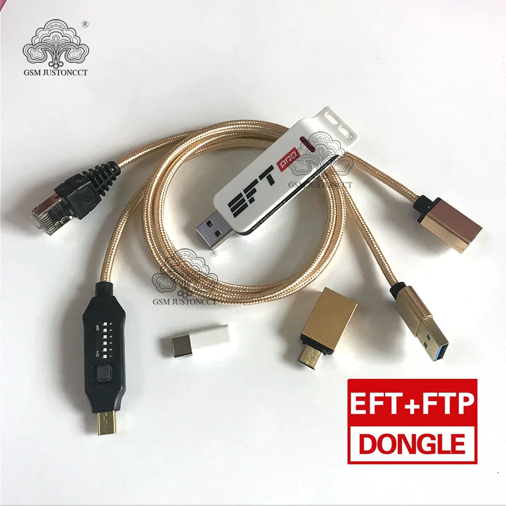 2021 новый оригинальный ключ EFT Pro2/EFT + FTP Key 2 в 1 Dongle (UMF) все загрузочные кабели