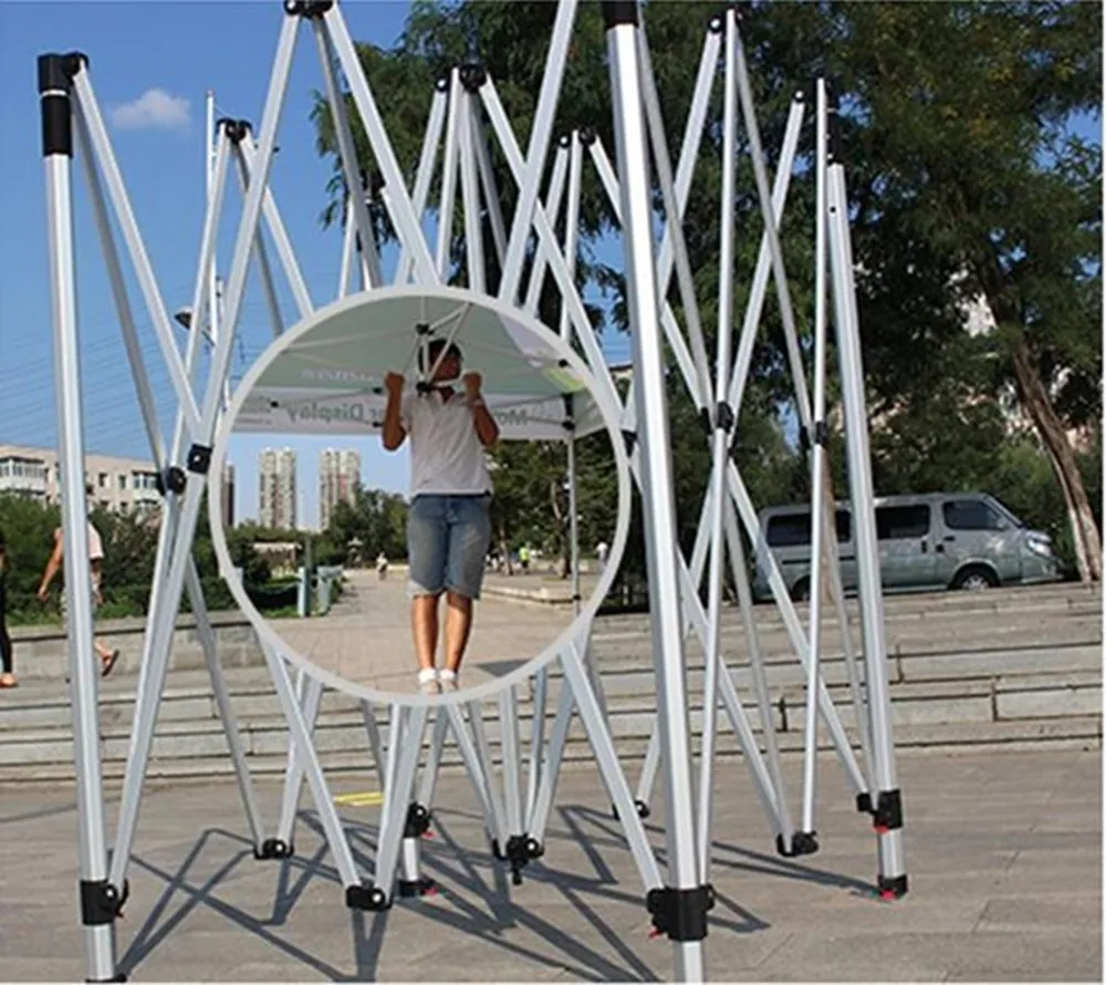 Шестиугольная 40 мм алюминиевая рамка персонализированные вечерние всплывающие