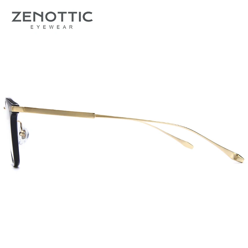 Очки zenotic в стиле ретро для мужчин прозрачные оправы очков при близорукости