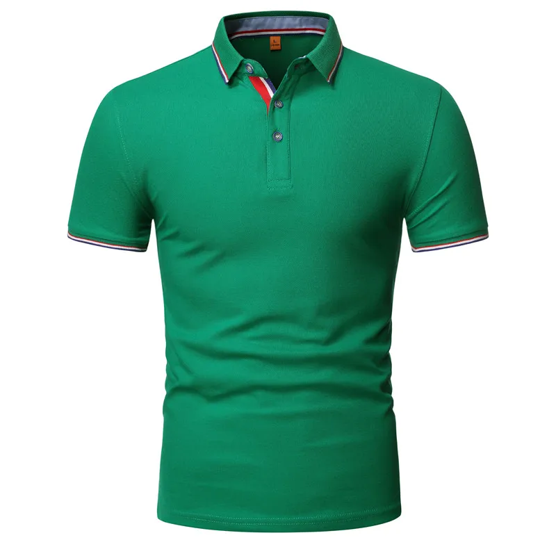 

polo shirt men high quality brand men's polo shirt Casual fashion cotton polo shirt Short sleeve men breathable cozy men clothes