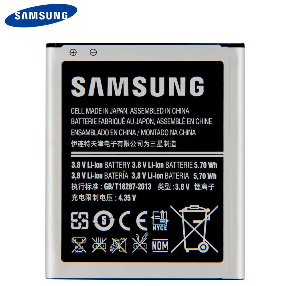 Оригинальный аккумулятор Samsung B100AE B100AC для SAMSUNG Galaxy Ace 3 4 S7898 S7278 S7272 S7568i i679 S7270 S7262 G313H