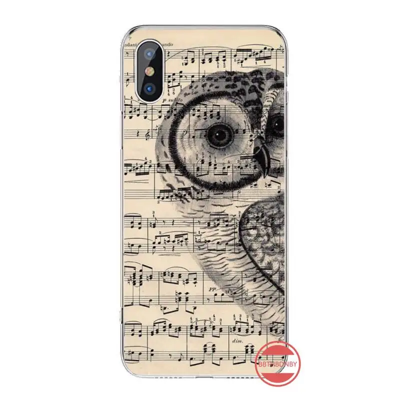 

Cute Owl Cartoon bird Phone Case For iphone 12 5 5s 5c se 6 6s 7 8 plus x xs xr 11 pro max