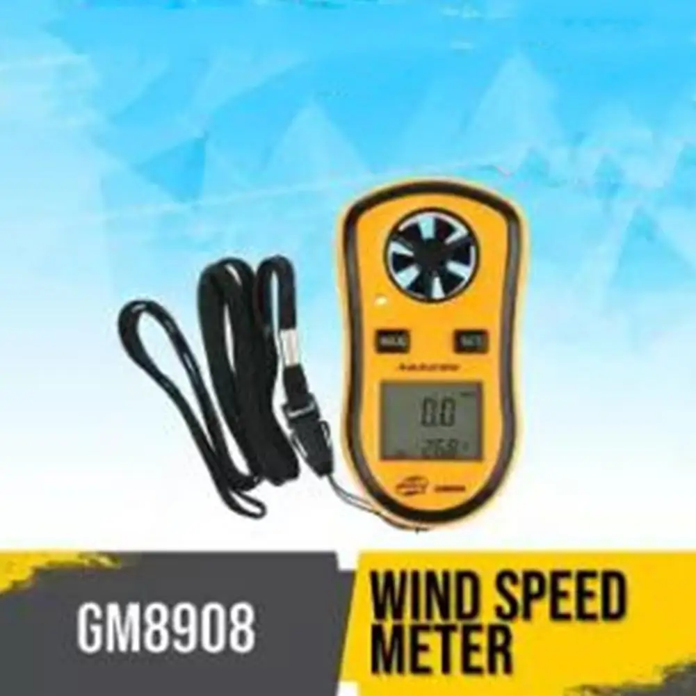 HiMISS Anemometer Wind Speed Sensor Detector Direction Power Measurement Device | Спорт и развлечения