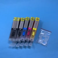 yotat 5pcs full refillable ink cartridge bci350 bci 350 bci 351 for canon pixus mg5430 mg6330 mg5530 mg5630 mg6530 mg6730 mg7130