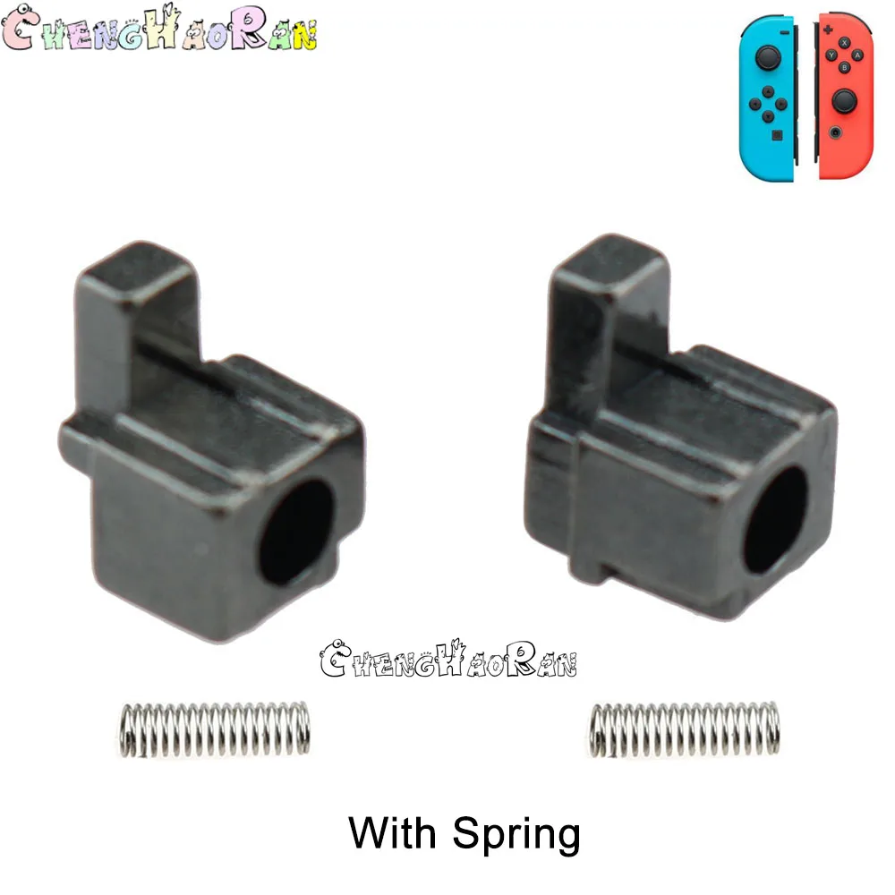 

1pair Left Right Slider Buckle Metal Lock Latch Bracket for Nintend Switch Joy-Con Loose Repair Parts Controller with Springs