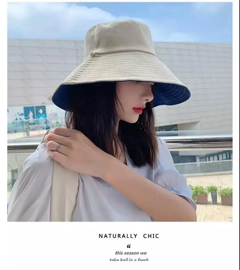 Панама женская с большой головой размера плюс от солнца широкими полями для