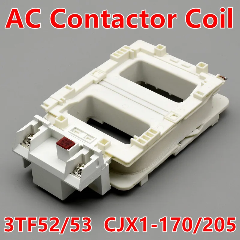 

AC Contactor Coil For CJX1-170/22 CJX1-205/22 3TF52 3TF53 220V 380V 110V Voltage Control Coil