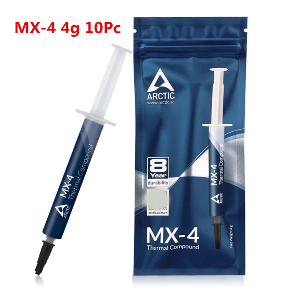 Arctic MX-4 cpu 2g 4g 8g 20g видеокарта термопаста силиконовая MX 4 кулер трубка MX-2 MX 2 Чип Процессор соединение смазки