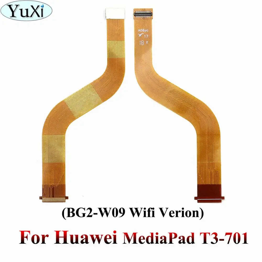 T3-701 BG2-W09 Юйси для huawei MediaPad M2 M3 lite T1-821W T1-823L T1-701U BG2-W09 BG2-U01 ЖК-дисплей материнская плата дисплей разъем шлейф - Цвет: T3-701 BG2-W09