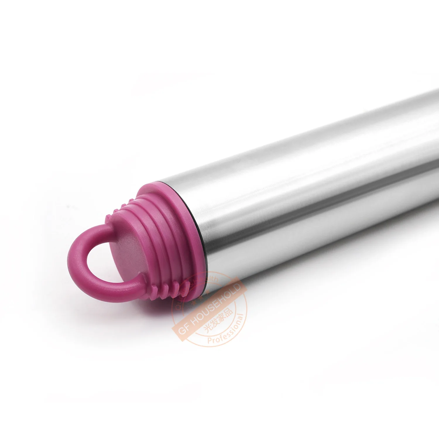 Новый 17 дюймовый Регулируемый Скалка из нержавеющей стали для теста розового