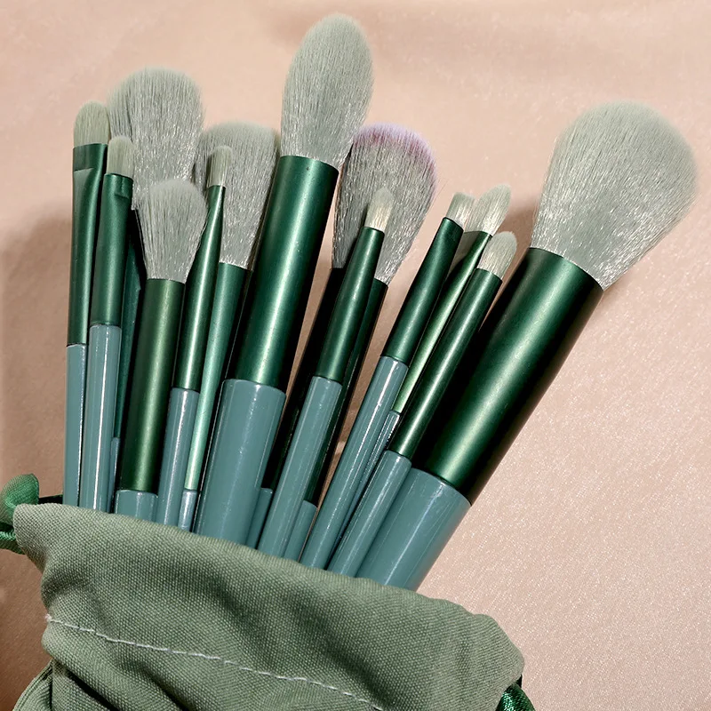

13PCS Makeup Brush Set Foundation Powder Eyebrow Eyeshadow Blending Blush Double Head Brush Beauty Make Up Kit Tool Maquillaje