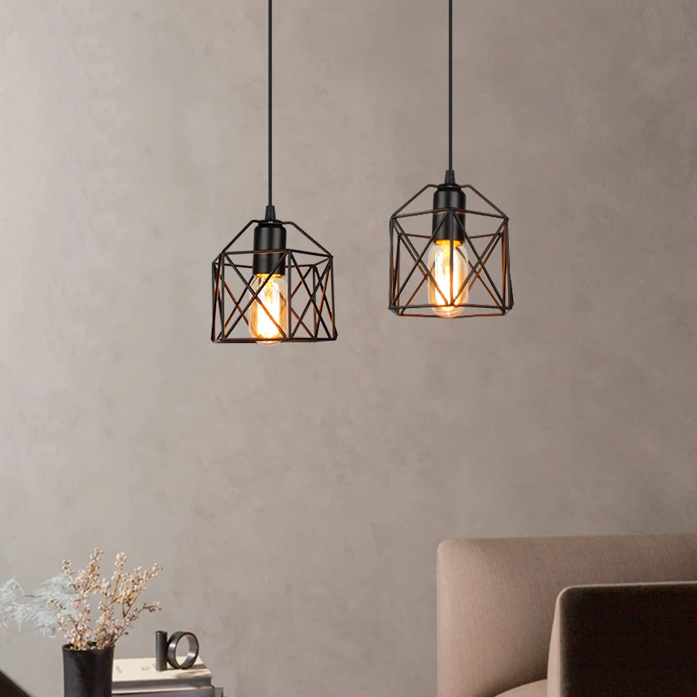 Абажур для потолосветильник светильника лампа в металлическом корпусе стиле