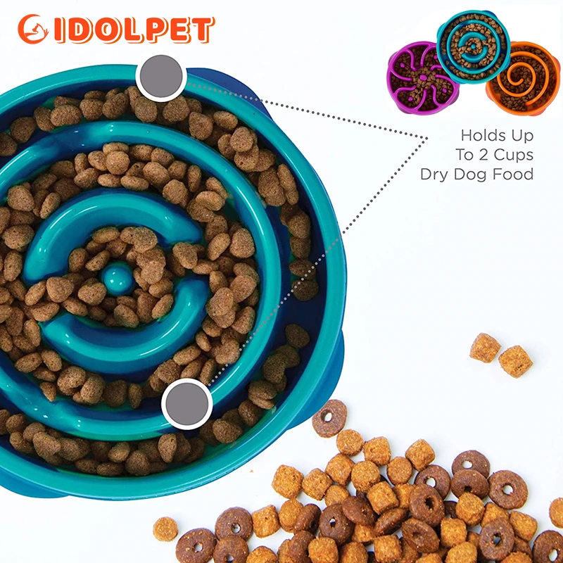 Интерактивная миска-лабиринт для домашних животных не скользит | Дом и сад