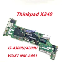 fru04x5148 04x5149 04x5152 04x5164 for lenovo thinkpad x240 laptop motherboard viux1 nm a091 with i5 4300u4200u ddr3