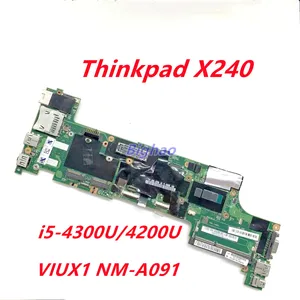 fru04x5148 04x5149 04x5152 04x5164 for lenovo thinkpad x240 laptop motherboard viux1 nm a091 with i5 4300u4200u ddr3 free global shipping