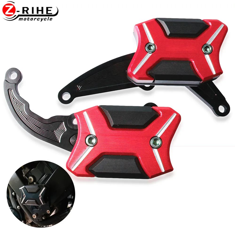 Мотоцикл Алюминиевый левый и правый для Honda CBR600RR CBR 600 CBR600 RR 2007 2008 рамка Краш